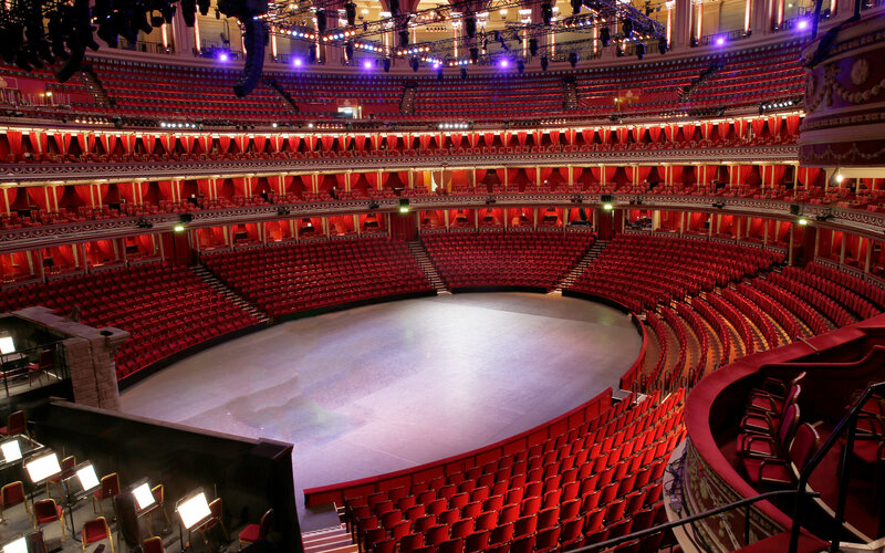 View from your seat In the Round Royal Albert Hall — Royal Albert Hall